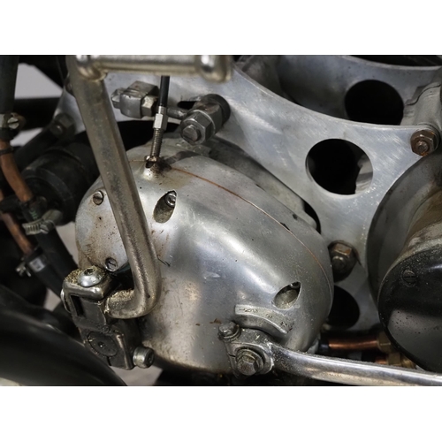 810 - Matchless 500 scrambler. 500cc
Engine No. 57/16M 1915C
Frame No. AAA361
Engine turns over with compr... 