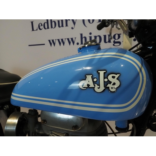 811 - AJS Model 18 CS scrambler. 1958. 497cc
Frame No. 8048
Engine No. 58/18 2807CS
Engine turns over with... 