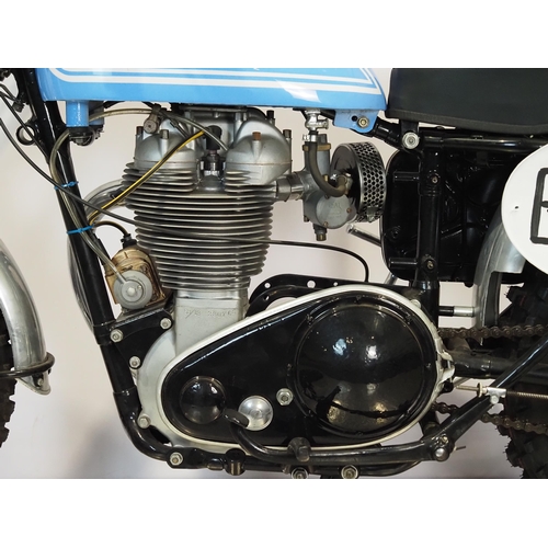 811 - AJS Model 18 CS scrambler. 1958. 497cc
Frame No. 8048
Engine No. 58/18 2807CS
Engine turns over with... 