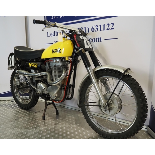 813 - Matchless G80 CS motorcycle. 500cc
Frame No. C10950
Engine No. G80CS/4961
Engine turns over with com... 