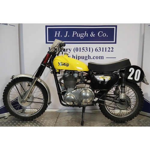 813 - Matchless G80 CS motorcycle. 500cc
Frame No. C10950
Engine No. G80CS/4961
Engine turns over with com... 