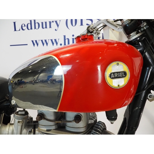 814 - Ariel Mk1 HS 500 scrambler. 1954. 500cc
Frame No. DUS 176
Engine No. LK180
Engine turns over with co... 