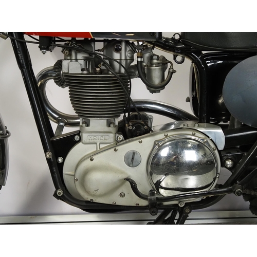 814 - Ariel Mk1 HS 500 scrambler. 1954. 500cc
Frame No. DUS 176
Engine No. LK180
Engine turns over with co... 