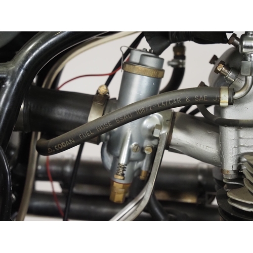 819 - BSA A10 650 Spitfire scrambler. 650cc
Frame No. GA7A 291
Engine No. DA10 SR264 HHC
Engine turns over... 