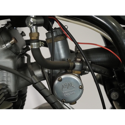 819 - BSA A10 650 Spitfire scrambler. 650cc
Frame No. GA7A 291
Engine No. DA10 SR264 HHC
Engine turns over... 