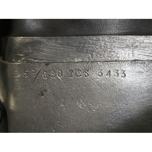 820 - Matchless G80 TCS motorcycle. 1959
Frame No. C8772
Engine No. 59/G80TCS 3433
Engine turns over with ... 