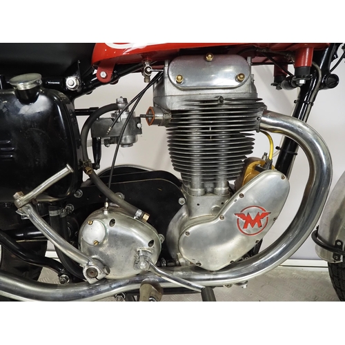 820 - Matchless G80 TCS motorcycle. 1959
Frame No. C8772
Engine No. 59/G80TCS 3433
Engine turns over with ... 