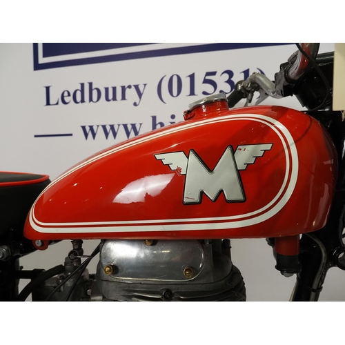 820 - Matchless G80 TCS motorcycle. 1959
Frame No. C8772
Engine No. 59/G80TCS 3433
Engine turns over with ... 