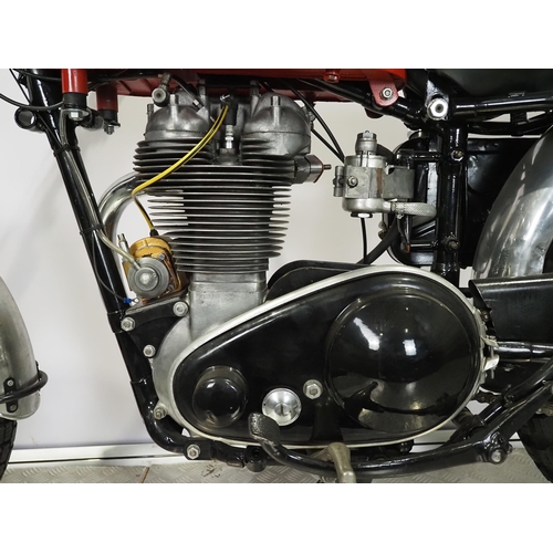 820 - Matchless G80 TCS motorcycle. 1959
Frame No. C8772
Engine No. 59/G80TCS 3433
Engine turns over with ... 