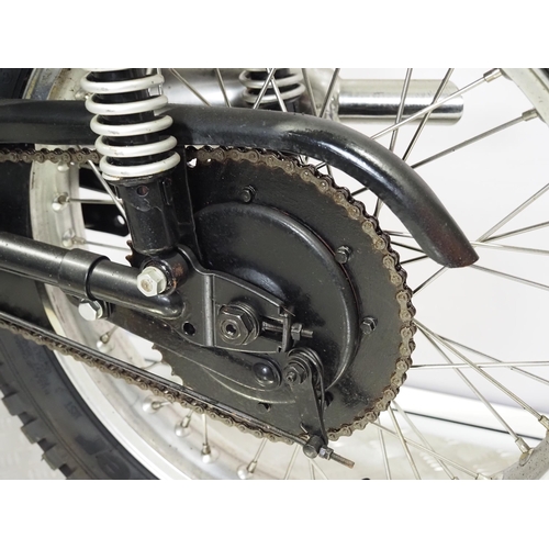 821 - Triumph Mountain Cub motorcycle
Frame No. T20M 5450
Engine No. T20M 5450
Engine turns over with comp... 