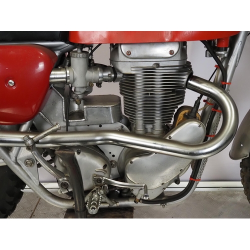 Matchless G85CS motorcycle. Frame No. Engine No. Engine turns over with ...