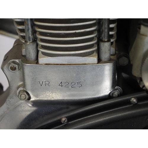 823 - Velocette Viper 350 scrambler motorcycle. 350cc. 1960
Engine No. VR4225
Engine turns over with compr... 