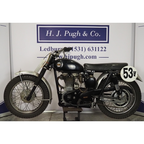 823 - Velocette Viper 350 scrambler motorcycle. 350cc. 1960
Engine No. VR4225
Engine turns over with compr... 
