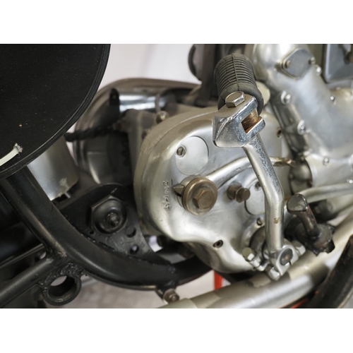 824 - Royal Enfield Fury motorcycle. 1965. 499cc
Frame No. 16877
Engine No. 3337
Engine turns over with co... 