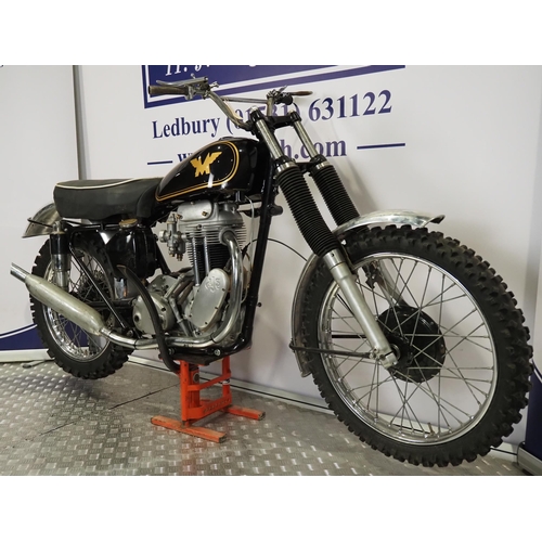 825 - Matchless 18S motorcycle project. 1954. 500cc
Frame No. 0423
Engine No. 54/18S 24314
Unfinished proj... 