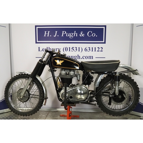 825 - Matchless 18S motorcycle project. 1954. 500cc
Frame No. 0423
Engine No. 54/18S 24314
Unfinished proj... 