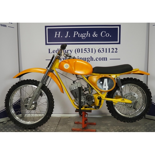 826 - AJS Stormer motorcycle project. 250cc
Dry stored for some time. Engine is seized.
No docs. No key