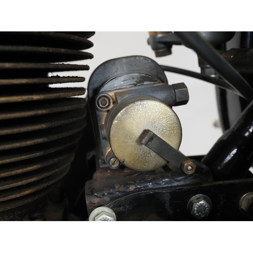 827 - Matchless 350 motorcycle. 1946
Engine No. T41979
Believed to be a military Matchless left in Italy a... 