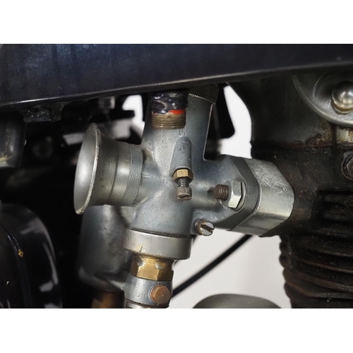 827 - Matchless 350 motorcycle. 1946
Engine No. T41979
Believed to be a military Matchless left in Italy a... 