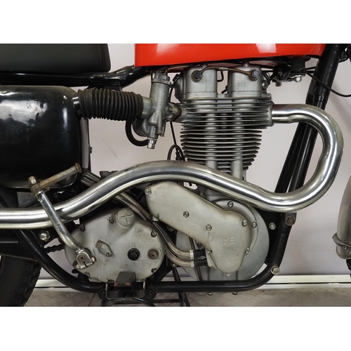 830 - Ariel Mk1 500 scrambler. 1954. 500cc
Engine No. MH317
Engine turns over with compression but has bee... 