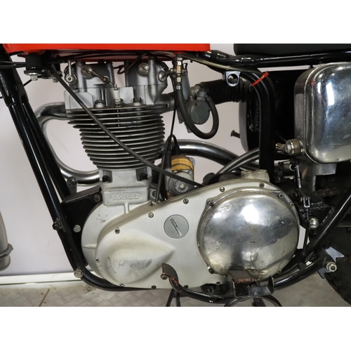 830 - Ariel Mk1 500 scrambler. 1954. 500cc
Engine No. MH317
Engine turns over with compression but has bee... 