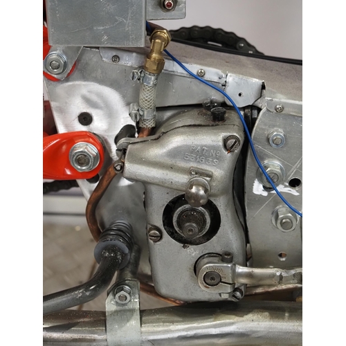 831 - Matchless grasstrack bike
Frame No. S813
Engine No. 59/G3 36965
Unknown grasstrack frame fitted with... 