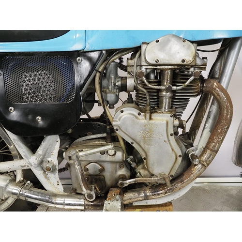 833 - Velocette Metisse scrambler. 350cc
Frame No. 109
Engine No. MAC 23454
Engine turns over with compres... 