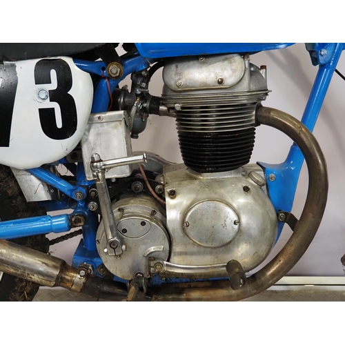 835 - AJS 14CSR scrambler. 250cc
Frame No. 18183
Engine No. 14/CSR/15444
Engine turns over with compressio... 