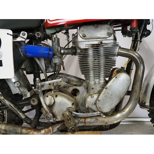 836 - Matchless G80S scrambler. 1954
Frame No. 
Engine No. 54 G80S 1587
Engine turns over with compression... 