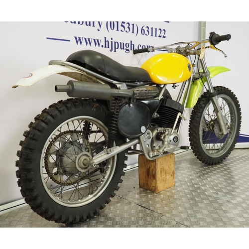 837 - AJS Stormer motorcycle. 250cc
Engine No. 2503DCR 665
Engine turns over with compression but has been... 