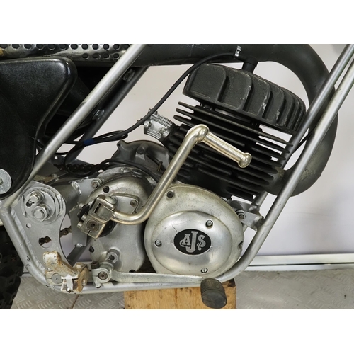 837 - AJS Stormer motorcycle. 250cc
Engine No. 2503DCR 665
Engine turns over with compression but has been... 