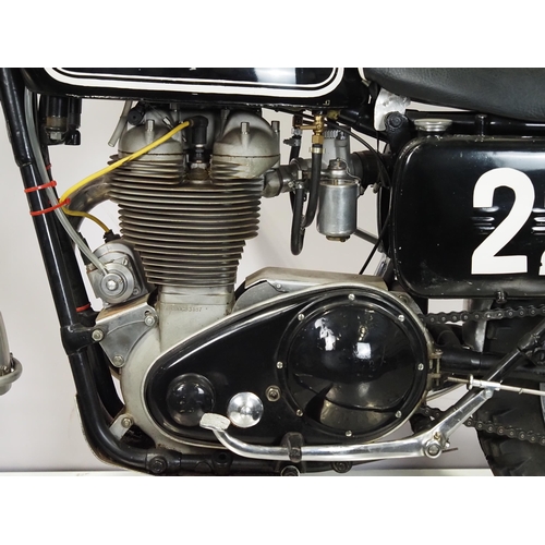 838 - Matchless G80CS motorcycle. 1954. 500cc
Frame No. C9782
Engine No. 58/GS0CS 3187
Engine turns over w... 