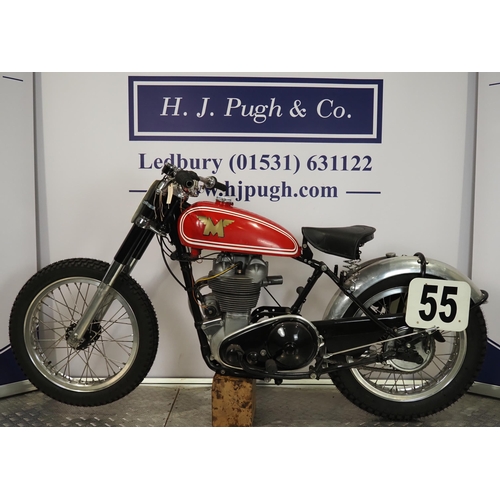 839 - Matchless G80 motorcycle. 500cc
Engine No. 7/G80 28990 R/R K
Engine turns over with compression but ... 