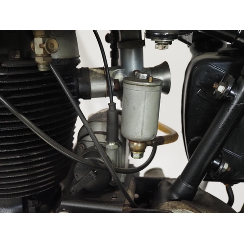840 - Matchless G80 S motorcycle. 1950/51
Engine No. 51/G80S 18937
Engine turns over with compression but ... 
