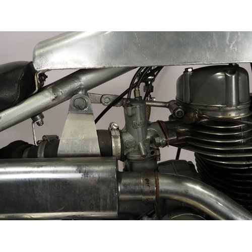 841 - Royal Enfield trials bike
Engine No. 17499
Engine turns over with compression but has been dry store... 