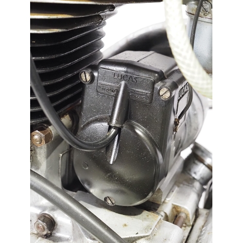 841 - Royal Enfield trials bike
Engine No. 17499
Engine turns over with compression but has been dry store... 