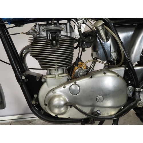 843 - BSA DBD4 Goldstar scrambler. 1960. 500cc
Engine No. DBD34.GS.S.5372
Engine turns over with compressi... 