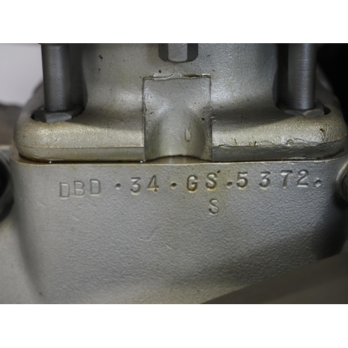 843 - BSA DBD4 Goldstar scrambler. 1960. 500cc
Engine No. DBD34.GS.S.5372
Engine turns over with compressi... 