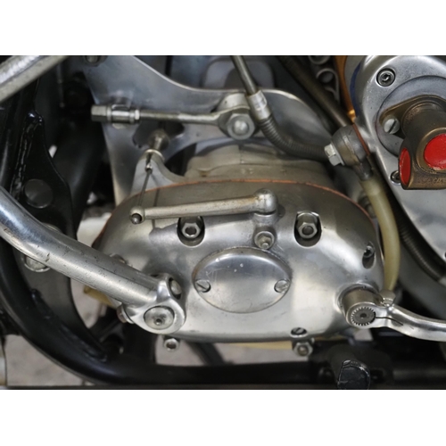 843 - BSA DBD4 Goldstar scrambler. 1960. 500cc
Engine No. DBD34.GS.S.5372
Engine turns over with compressi... 