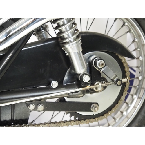 844 - BSA Rocket Goldstar motorcycle. 650cc
Frame No. GA10 430
Engine No. DA10 R 8523
Engine turns over wi... 