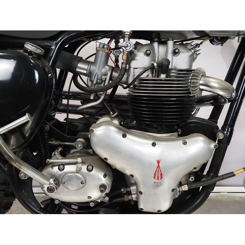 844 - BSA Rocket Goldstar motorcycle. 650cc
Frame No. GA10 430
Engine No. DA10 R 8523
Engine turns over wi... 