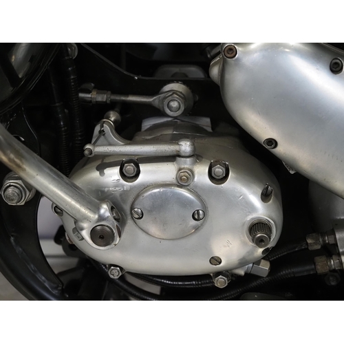 844 - BSA Rocket Goldstar motorcycle. 650cc
Frame No. GA10 430
Engine No. DA10 R 8523
Engine turns over wi... 