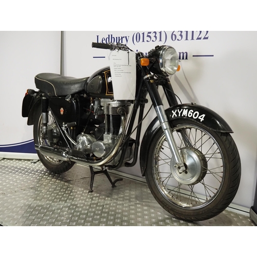 854 - Matchless G3LS motorcycle. 1960. 350cc.
Engine No 60-G39161.
Runs and rides, last ridden July 25.
Co... 