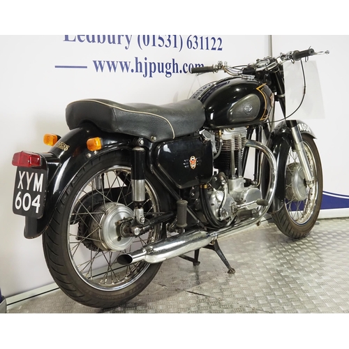 854 - Matchless G3LS motorcycle. 1960. 350cc.
Engine No 60-G39161.
Runs and rides, last ridden July 25.
Co... 