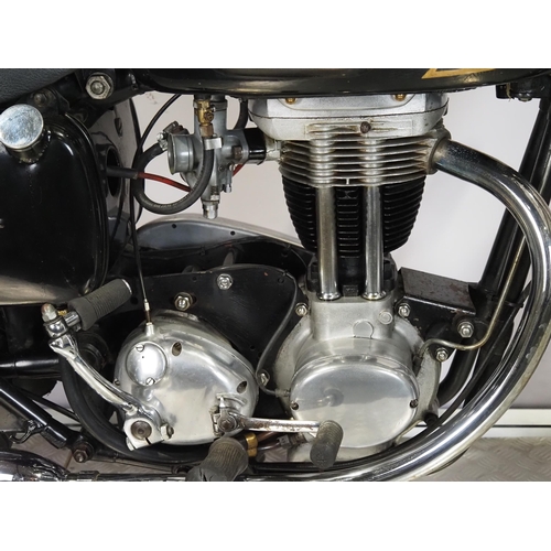 854 - Matchless G3LS motorcycle. 1960. 350cc.
Engine No 60-G39161.
Runs and rides, last ridden July 25.
Co... 