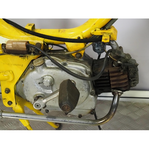 855 - Honda Graduate moped. 1971. 49cc.
Property of a deceased estate.
Comes with spare carburettor and ot... 