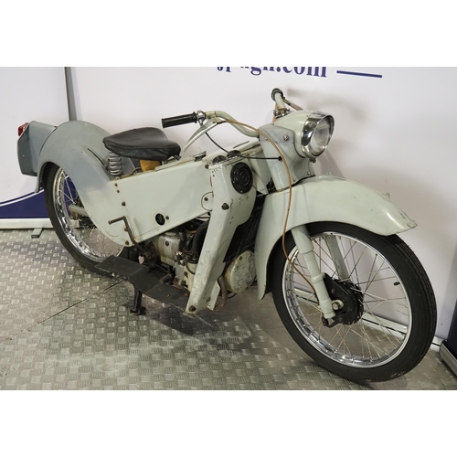 856 - Velocette LE motorcycle. 1963. 200cc.
Frame No. 5645-34
Engine No. 2733/3
Property of a deceased est... 