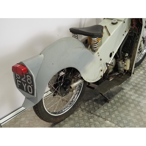 856 - Velocette LE motorcycle. 1963. 200cc.
Frame No. 5645-34
Engine No. 2733/3
Property of a deceased est... 
