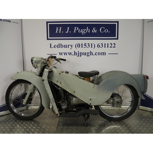 856 - Velocette LE motorcycle. 1963. 200cc.
Frame No. 5645-34
Engine No. 2733/3
Property of a deceased est... 