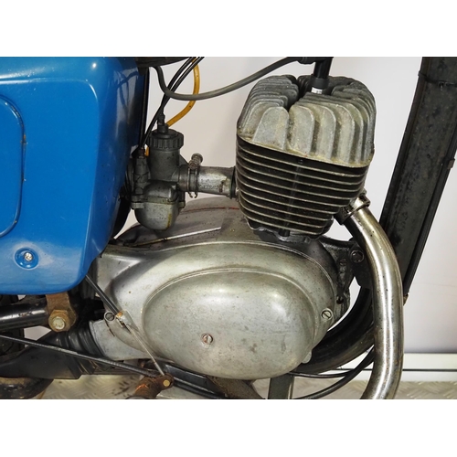 858 - MZ TS150 motorcycle. 1982. 143cc.
Frame No. 8005137 
Engine No. 7376544 (V5 states 6692099)
Engine t... 